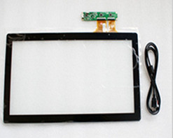 رابط کاربری سفارشی USB 19 اینچ شیشه طرح لمسی صفحه نمایش لمسی خازنی برای کیوسک