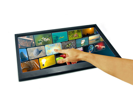 صفحه نمایش لمسی صفحه نمایش لمسی نوری USB CMOS LCD مانیتور 15 اینچ با وضوح بالا