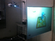 Transparance Thin Foil Game Touch Screen 60 اینچ نانو پت را برای زمینه امنیتی بسته کرد