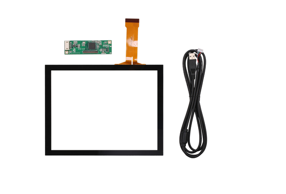 صفحه نمایش چند لمسی ظرفیت دار بدون فشار فعال کننده نیروی USB/RS232/I2C